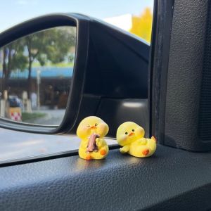 Creative Chicken Car Decorations New 2025 Model Automobile Dashboard Rearview Mirror Screen Doll Accessories Car Ornaments