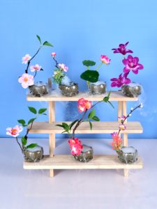 Sushi DIY Kit Ceramic Lotus Leaf Platter Ice Bucket Ornament Seafood Sashimi Display Piece Kitchen Cooking Utensils Decor