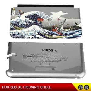 Replacement For 3DS XL LL Top Buttom Back Cover Game Console Case For 3DS XL LL Front Back Faceplate Housing Shell Case