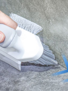 Multi-Functional Gap Cleaning Brush Bathroom Tile Floor Cleaner Bathroom Corner Wall Brush Home Use Plastic Handle Brush