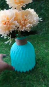 Plastic Elegant Flower Vase: A Modern Home Decor Solution