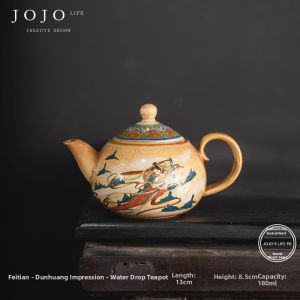 Retro Cultural Kung Fu Teapot