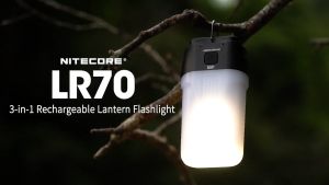 Nitecore LR70 Lantern - Flashlight - Powerbank- 3000 Lumens - 10000mah USB-C Rechargeable Battery