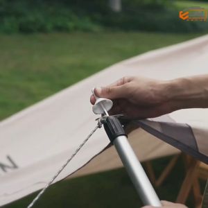 Camping Adjustable Pole Heavy Duty Aluminium Tent Pole Rod Flysheet Tarp Poles Outdoor Camping Tent pole Batang Tiang Flysheet Camping 露营天幕杆