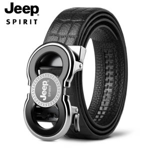 JEEP SPIRIT | Dây Nịt Da Tự Động Có Khóa Quà Tặng Cho Nam