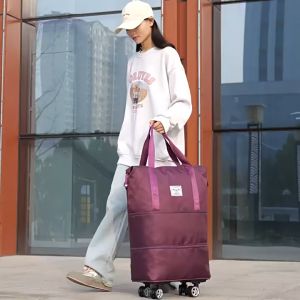 Tas Travel dengan Roda & Tas Mudik Kapasitas Besar: Review Youfeel Travel Bag 3 Tingkat