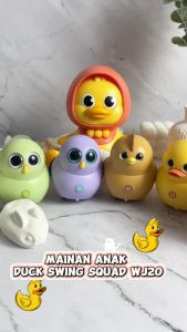 Mainan Bebek Berjalan Mainan Ayam Magnet Mainan Anak Magnet Mainan Apolo Wooble WJ20