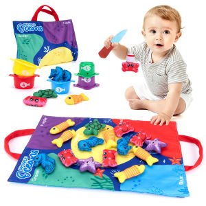 Đồ Chơi Câu Cá Cho Bé Sang Trọng Little Fishpond Set Montessori Giáo Dục Sớm Rèn Luyện Kỹ Năng Vận Động Tinh Mô Phỏng Trò Chơi Câu Cá Dành Cho Độ Tuổi 3-6