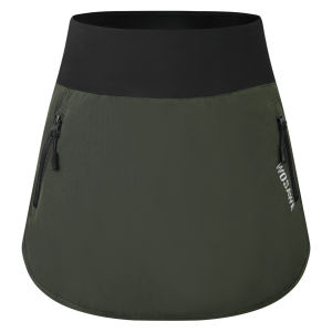 WOSAWE | WOSAWE Women Cycling Shorts 2 in 1 Cycling Skirt Shorts Multi-pockets Quick Dry High Waist Shorts Compression MTB Padded Shorts