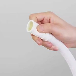 AC Drain Hose 16mm Inner Diameter Leakproof Flexible Pipe Connector Clamp Dehumidifier Washing Machine Water Drainage