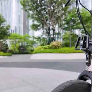 Meroca | IKUOS Folding Bicycle Front Rack Heightening Base CNC Aluminum Alloy for Brompton/Dahon/JAVA Neo Front Rack Heightening Base