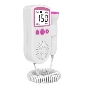 Home Use Ultrasound Foetale Doppler Detector for Baby Fetal Rate Pregnant Digital Monitor Fetal Monitor
