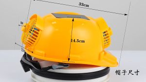 Mũ bảo hộ có quạt mũ điều hòa Nhật Bản có gắn quạt gió mũ điều hòa có gắn quạt gió siêu mát pin 6000mAh chạy liên tục 12-16 tiếng