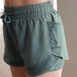【24h Ship】Light Proof Sports Shorts Womens Loose Thin High Waist Yoga Pants Wear Fitness Pants Quick Dry Running Shorts