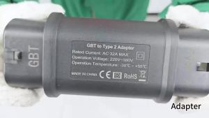 Bộ Chuyển Đổi Sạc Xe Điện Kolanky GBT Sang Type 2 32A 7.2/22kW Sạc EVSE GB/T Sang Ổ Cắm Tiêu Chuẩn IEC 62196 Type 2 Dành Cho Xe Điện