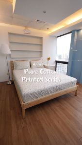 {\n    \"article\": \" Home Bless 3-in-1 Premium Cotton Printed Bed Sheet Set (500TC) - Fully Garterized (up to 10\\\" drop) – Includes fitted sheet & 2 pillowcases