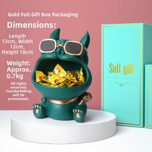 DANBIYIN | Creative French Bulldog Decorative Tray