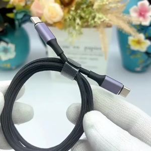 BSN | Mobile Phone USB C To USB Type C Cable PD 100W Fast Charging Line Quick Charge 4.0 Right Angle Wire 90 Degree Data 0.5m/1m/2m