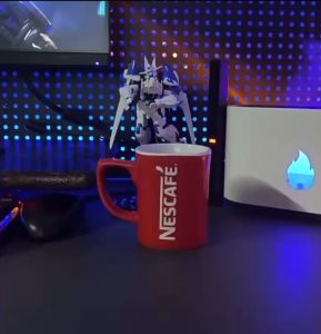 โต๊ะญี่ปุ่น วางโน๊ตบุ๊ค ขาตั้งแท็บเล็ต แบบพับได้ ขาตั้งแล็ปท็อป ทำจากเหล็กคาร์บอน ปรับได้ 360 องศา ATTCH