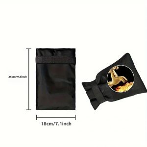 Mùa Đông Chống Thấm Nước Vải Oxford Vỏ Vòi Chống Đông Nhà Bếp Bảo Vệ Vòi Đen Kích Thước 20x51cm Cho Phụ Kiện Vòi