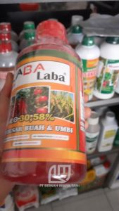 Pupuk KCL Cair Kalium Tinggi Laba Laba Pembesar Buah dan Umbi 1 Liter