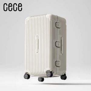 cece | Durable Large Capacity Aluminum Frame Luggage