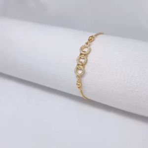 Gelang Serut Wanita Aksesoris Fashion Awet Tahan Lama Anti Karat Cocok Untuk Harian G2-16F