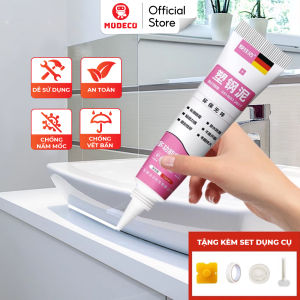 Keo Miết Mạch Modeco Bịt Khe Hở Bồn Rửa Chén Nhà Vệ Sinh Khô Nhanh Chống Nấm Mốc Chống Nước - Tặng Kèm 04 Phụ Kiện