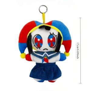 Bandai | New The Amazing Digital Circus Plush Clown Ragatha pomni Cartoon Jax Doll Joker Plush Soft Stuffed Sofa Decorate Christmas Gift