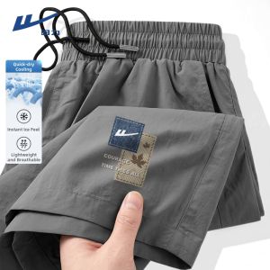 Warrior | Summer Thin Ice Silk Quick-Dry Loose Big Size Casual Shorts Mens Shorts