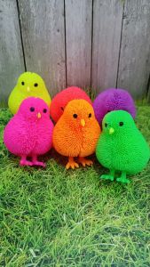 Anak Ayam Karet Pencet Nyala Lampu Mainan Bayi dan Anak