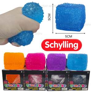 Schylling NeeDoh Maltose Cube Toy Soft Maltose Fun Anti-stress Sensory Toy Relieve Anxiety Antistress for Friend Blind Box Gift