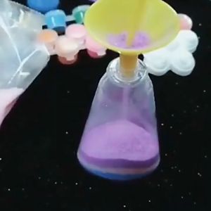 Creative Luminous DIY Colourful Glitter Glow Sand Painting with 10pcs Bootle Art Crafts Learning Educational Kids Toys  3261