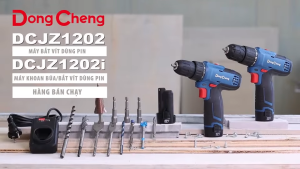 Bộ Máy Khoan Vặn Vít Dùng Pin Có Búa Dong&Cheng DCJZ1202i (TD) 12V/2.0Ah - Công Suất 150W - Đa Năng Khoan Tường Gỗ Sắt - Hàng Chính Hãng