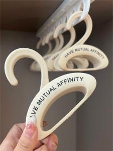 Bag Hook Wardrobe Storage Fantastic Seamless Punch Free Rack Stackable Silk Scarf Tie Arch Rack