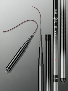 RONGYU | Ultra Short Super Light Hard Thin 28T Rod Telescopic