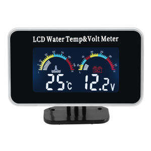 2 In 1 / 3 In 1 / 4 In 1 LCD Digital Gauge Oil Pressure Voltmeter Water Temperature Fuel Level Water Level Oil temperature 12V