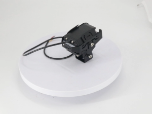 Motorcycle Mini LED Spotlight Red Demon Eye Yellow & White Light Integrated High/Low Beam