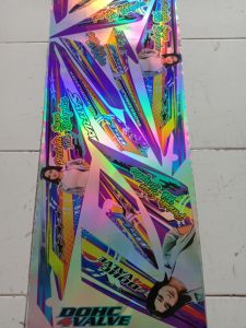 (COD) Les Sticker stiker striping variasi zusuki satria Fu facelift terbaru Bahan hologram