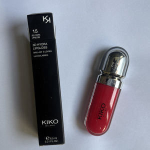 Kiko 3D Liquid Lip Glaze Son Môi Trong Suốt Dưỡng Ẩm Nuôi Dưỡng Môi Đầy Đặn Lâu Trôi Bóng Sữa Trà Đậu Trang Điểm Môi