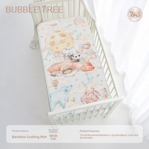 BUBBLE TREE | A-Class Baby Ramie Cooling Mat For Summer Infant Bed