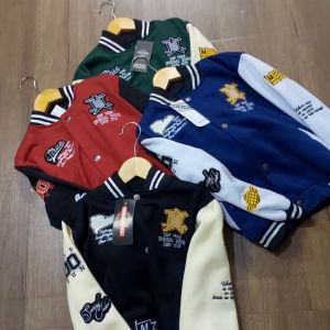 Jaket Baseball Anak Orignal Full Bordir & Jaket Varsity Anak