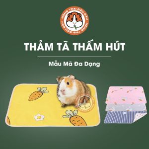 Thảm Tã Thấm Hút Lót Chuồng Cho Thỏ Bọ Ú (Chuột Lang) Pee Pads