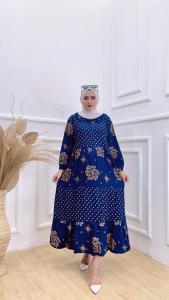 Gamis Susun Sopal Motif terbaru / Gamis wanita