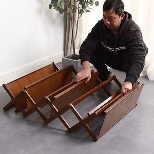Rak Sepatu Kayu/Rak Sepatu Lipat/Rak Sepatu Silang Panjang 100cm/Rak Sepatu Minimalis/Rak Kayu Susun
