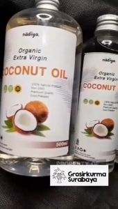 EVCO Extra Virgin Coconut Oil 500ml Minyak Kelapa Murni Asli VCO Perasan Pertama Kualitas Terbaik