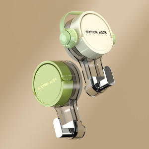 Suction Cup Hook Reusable Stronge Vacuum Bathroom Suction Cup Hooks Waterproof Towel Rack Clothes Hanger Hook Accessor