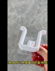 4 ชุด Slipper Holder ที่เก็บรองเท้าติดผนังไม่ต้องเจาะ สำหรับที่แขวนตากรองเท้า