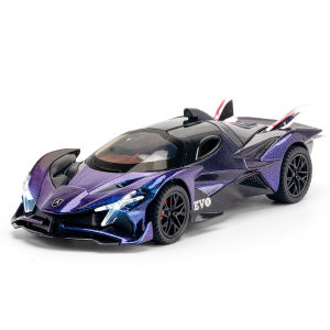 1:32 Scale Apollo EVO Alloy Car Model Diecast Car Sound Light Car Lovers Collection Kids Birthday Gift Metal Boys Toys