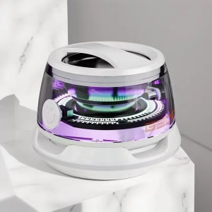 Portable Mini Bluetooth 5.3 Speaker G200 Magnetic Wireless RGB Light LED Color Light Stereo Speaker Phone Stand